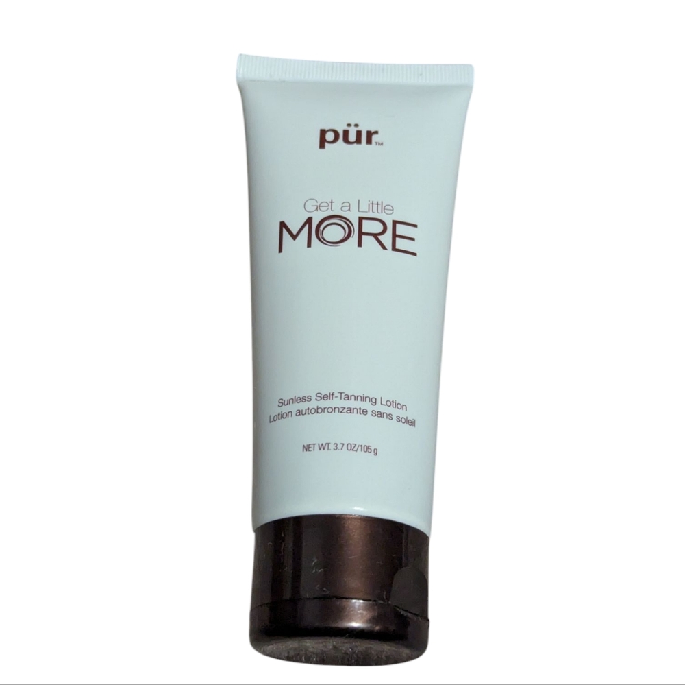 Pür "Get a Little MORE" Sunless Self-Tanning Lotion. This product is designed